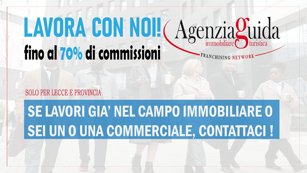 Lavora con noi, consulente immobiliare, agente immobiliare